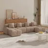 Streamdale Furniture Streamdale U-shaped Sleeper Sectional Sofa, 6-piece Modular Couch With Ottomans & Pillows, Taupe