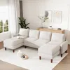 Streamdale Furniture Streamdale U-shaped Sponge-filled Cushion Combination Sofa