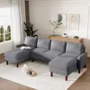 Streamdale Furniture Streamdale U-shaped Sponge-filled Cushion Combination Sofa