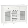 Streamdale Furniture Streamdale Ultimate Coffee Bar Cabinet: Storage, Display, And Wine Organization