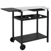 Streamdale Furniture Streamdale Ultimate Outdoor Bar Cart Portable Kitchen For Effortless Meals And Drinks