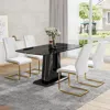 Streamdale Furniture Streamdale Ultra Modern Dining Table Glamour And Functionality For Every Gathering
