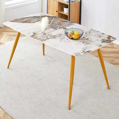 Streamdale Furniture Streamdale Ultra Modern Dining Table Sturdy