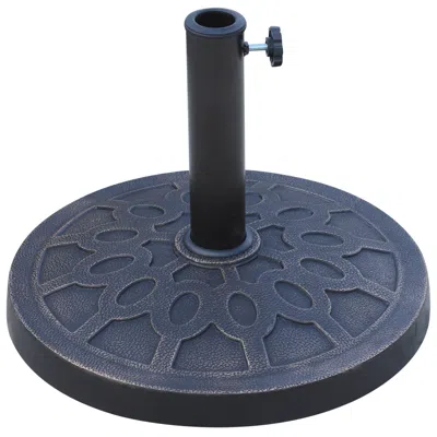 Streamdale Furniture Streamdale Umbrella Base With Decorative Pattern