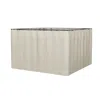 Streamdale Furniture Streamdale Universal Outdoor 10' X 12' Gazebo Replacement Sidewall Canopy Curtain (curtains Only)