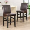 Streamdale Furniture Streamdale Upholstered Counter Stool With Solid Wood Frame (set Of 2)