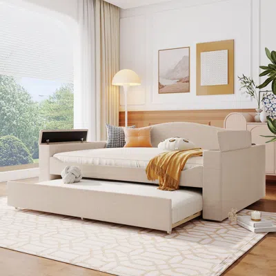 Streamdale Furniture Streamdale Upholstered Daybed With Storage