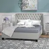 Streamdale Furniture Streamdale Upholstered King Whole Bed