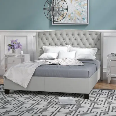 Streamdale Furniture Streamdale Upholstered King Whole Bed
