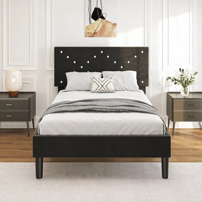 Streamdale Furniture Streamdale Upholstered Platform Bed