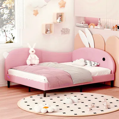 Streamdale Furniture Streamdale Upholstered Rabbit-shape Daybed Sofabed With Ears