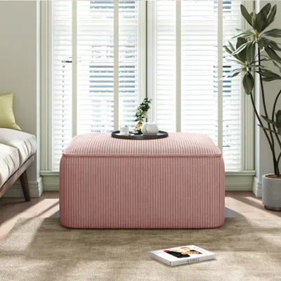 Streamdale Furniture Streamdale Upholstered Square Ottoman