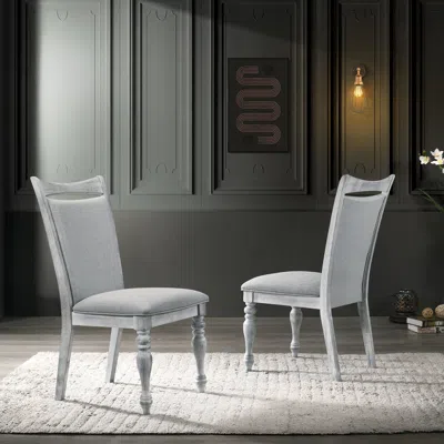 Streamdale Furniture Streamdale Upholstered Turned Leg Dining Chairs