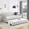 Streamdale Furniture Streamdale Upholstered Twin Daybed With Trundle