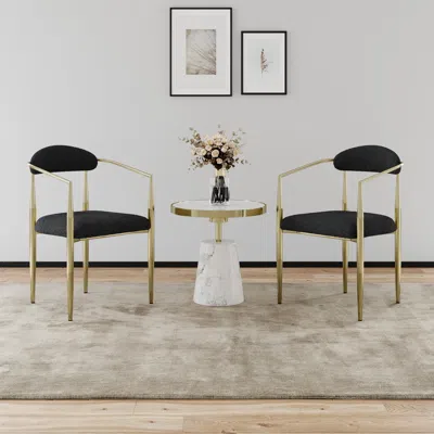 Streamdale Furniture Streamdale Upscale Dining Chair Set Luxe Look For Refined Dining