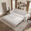 Streamdale Furniture Streamdale Velvet Chesterfield Sofa Bed 3-in-1 Convertible