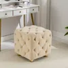 Streamdale Furniture Streamdale Velvet Ottoman