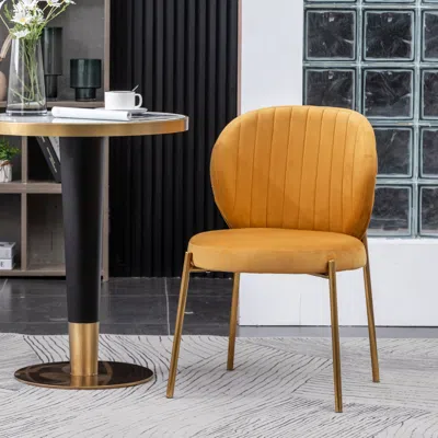 Streamdale Furniture Streamdale Velvet Upholstery Dining Chair