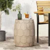 Streamdale Furniture Streamdale Versatile Concrete Side Table: Durable, Lightweight, Indoor/outdoor