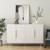 Streamdale Furniture Streamdale Versatile Fluted Sideboard Art Deco Meets Mid-century Modern