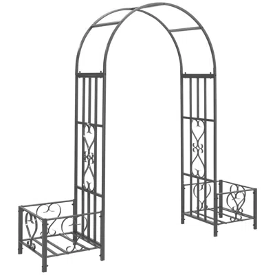 STREAMDALE FURNITURE STREAMDALE VERSATILE WEDDING ARCH & GARDEN GATE DELICATE EUROPEAN CHIC FOR GARDEN AND EVENTS