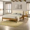 Streamdale Furniture Streamdale Vichy Queen Bedroom Set: Platform Bed & Nightstand