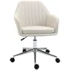 Streamdale Furniture Streamdale Vinsetto Beige Swivel Desk Chair