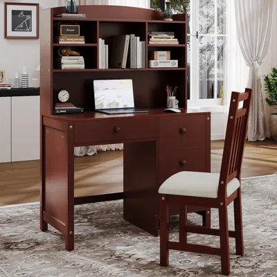 Streamdale Furniture Streamdale Vintage Executive Desk & Chair Set