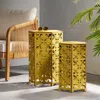 Streamdale Furniture Streamdale Vintage-inspired Fleur-de-lis Nesting Tables For Indoor/outdoor Elegance