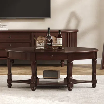 Streamdale Furniture Streamdale Vintage Oval Coffee Table