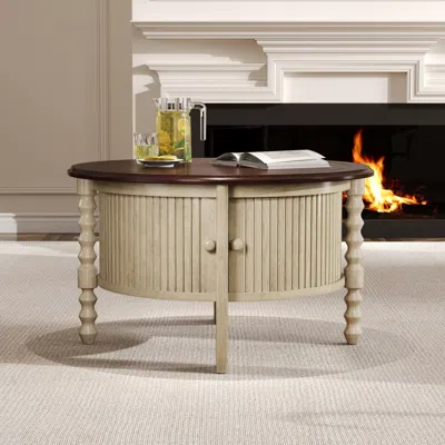 Streamdale Furniture Streamdale Vintage Round Coffee Table