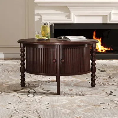Streamdale Furniture Streamdale Vintage Round Coffee Table