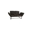 Streamdale Furniture Streamdale Violette Metal Frame Futon Loveseat