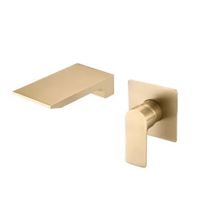Streamdale Furniture Streamdale Wall Mount Waterfall Bathtub Faucet In Neutral