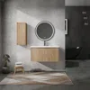 Streamdale Furniture Streamdale Wall-mounted Bathroom Vanity With Sink And Storage