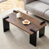 Streamdale Furniture Streamdale Walnut Mdf Coffee Table - Modern Minimalist Design
