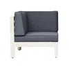 Streamdale Furniture Streamdale Water-resistant X-back Sofa With Durable Acacia Wood Frame