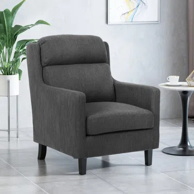 Streamdale Furniture Streamdale Waterfall Club Chair With Tapered Legs