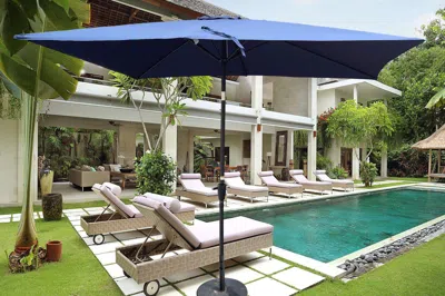 Streamdale Furniture Streamdale Waterproof Patio Umbrella With Tilt And Crank