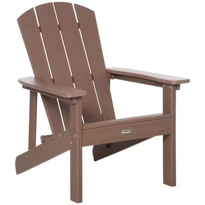 Streamdale Furniture Streamdale Weather Resistant Brown Patio Chair & Fire Pit