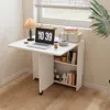Streamdale Furniture Streamdale White Foldable Table - 51" Long, Lightweight & Simple