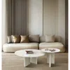 Streamdale Furniture Streamdale White Marble Coffee Table Set - Living Room Tables