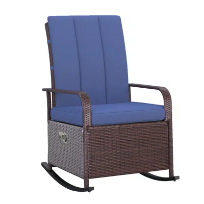 Streamdale Furniture Streamdale Wicker Outdoor Rocking Chair