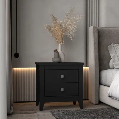 Streamdale Furniture Streamdale Windsor 2-drawer Nightstand