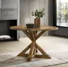 Streamdale Furniture Streamdale Windvale Cross-buck Base Dining Table