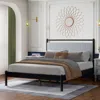Streamdale Furniture Streamdale Wood Bed Frame With Headboard, Frame