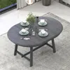 Streamdale Furniture Streamdale Wood Dining Table Round Extendable Dining Table For Dining Room