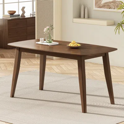 Streamdale Furniture Streamdale Wood Dining Table (walnut)