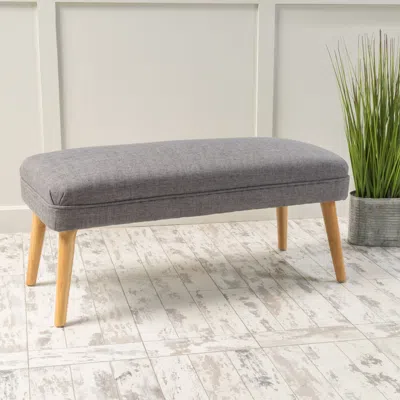 Streamdale Furniture Streamdale Wood-framed Ottoman With Plush Top & Stylish Legs