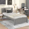 Streamdale Furniture Streamdale Wood Platform Bed With Headboard